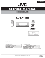 JVC KDLX-111-R-Service-Manual